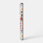 Waterverf Boho Pink Floral iPhone Hoesje (Linkerkant)