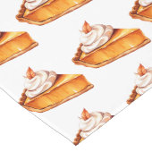 Waterverf Boho pompoen taartpatroon Lange Tafelloper (Hoek)