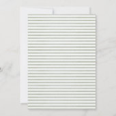 Waterverf Boho Rainbow Baby shower Bedankkaart (Achterkant)