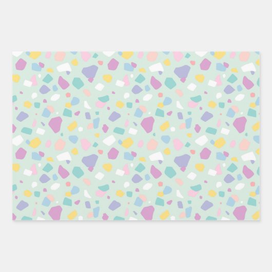 Waterverf Boho Rainbow en Sun Inpakpapier Vel (Voorkant 3)