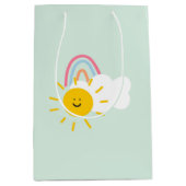 Waterverf Boho Rainbow en Sun Medium Cadeauzakje (Voorkant)