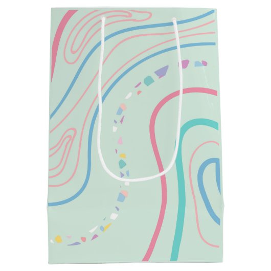 Waterverf Boho Rainbow en Sun Medium Cadeauzakje (Achterkant)