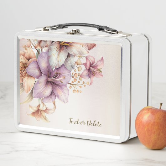 Waterverf Boho Roze Bloemen Elegant Stijlvol (In situ)