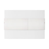 Waterverf Boho Roze Bloemen Rustiek Elegant Uitnodigingen Wikkel (Achterkant Voorbeeld)