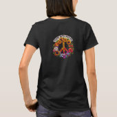 Waterverf boho stemt af op natuur t-shirt (Achterkant)