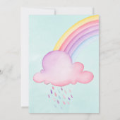 Waterverf Boho Tribal Baby shower Game Kaart (Achterkant)