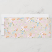 Waterverf Boho Tribal Wedding Rustic Teepee Kaart (Achterkant)