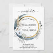 Waterverf Boho Wedding Save The Date (Voorkant)