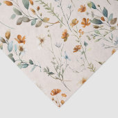 Waterverf boho wilde bloem tissuepapier (Detail)