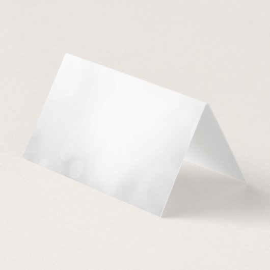 Waterverf Bokeh - grijs Kaart (Voorkant)