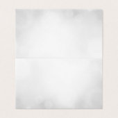 Waterverf Bokeh - grijs Kaart (Buitenkant ongevouwen)