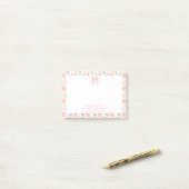 Waterverf Boog Bloemige Kinderen Gepersonaliseerde Post-it® Notes (Op bureau)