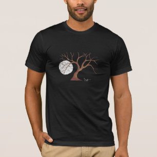 Waterverf Boom en donker Shirt