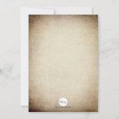 Waterverf Boom  gezinshereniging Uitnodiging (Achterkant)