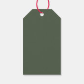 Waterverf Boom Labels Cadeaulabel (Achterkant)