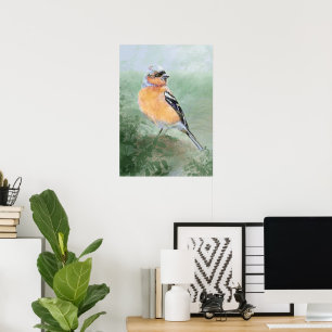 Waterverf Boomkink Nature Kunst Poster