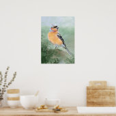 Waterverf Boomkink Nature Kunst Poster (Keuken)