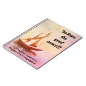 Waterverf boot - JW Convention 2024 Notitieboek (Linkerzijde)