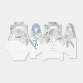 waterverf bord bloemen bruiloft bedankdoosjes (Uitgevouwen)