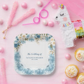 Waterverf Borden van vuilnisblaadpapier Papieren Bordje (Feest)