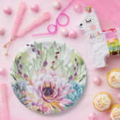 Waterverf Borden voor conform papier Papieren Bordje (Feest)