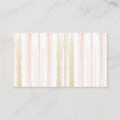 Waterverf Borstel Bossen Babydieren Dank u Informatiekaartje (Achterkant)