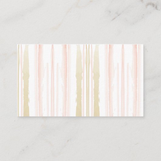 Waterverf Borstel Bossen Babydieren Dank u Informatiekaartje (Achterkant)