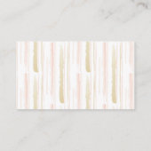 Waterverf Borstel- en bosbaby-dieren luierspoeling Informatiekaartje (Achterkant)