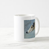 Waterverf Borzoi Koffiemok (Voorkant rechts)