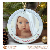 Waterverf Bos Dieren Foto Keramisch Ornament