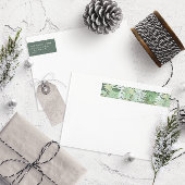 Waterverf bos elegante minimal familie