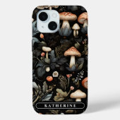 Waterverf Bos groen Paddenstoelen Herfst Case-Mate iPhone Case (Achterkant)