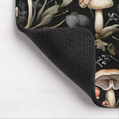 Waterverf Bos groen Paddenstoelen Herfst Muismat (Hoek)