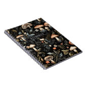 Waterverf Bos groen Paddenstoelen Herfst Notitieboek (Rechterzijde)