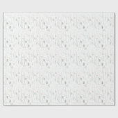 Waterverf bos in Scandinavië Cadeaupapier (Vlak)