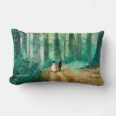 Waterverf-bos Kussen (Voorkant)