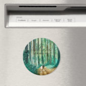 Waterverf-bos Magneet (Insitu (Vaatwasser))