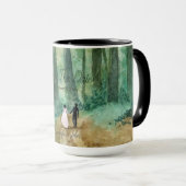 Waterverf-bos Mok (Voorkant rechts)