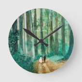 Waterverf-bos Ronde Klok (Voorkant)