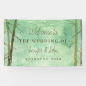 Waterverf-bos Spandoek (Horizontaal)