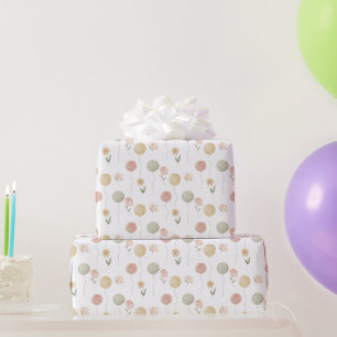 waterverf bos   Verjaardag van Forest Friends Cadeaupapier