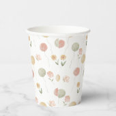 waterverf bos | Verjaardag van Forest Friends Papieren Bekers (Rechts)