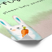 Waterverf bosdieren - Drinken Poster (Hoek)