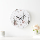 Waterverf Bosdieren Grote Klok (Huis)