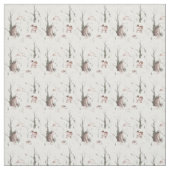 Waterverf Bosdieren Stof (Swatch)