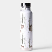 Waterverf Bosdieren Waterfles (Rechts)