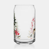 Waterverf Bosherten Vakantie Blikvorm Glas (Rechts)