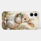 Waterverf Boskonijn Natuur Case-Mate iPhone Case (Achterkant (horizontaal))