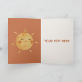 Waterverf Boslandschap Happy Earth Day Feestdagen Kaart (Binnen)