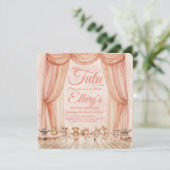 🎂 Waterverf Bosnimf Uitnodigingen (Staand voorkant)